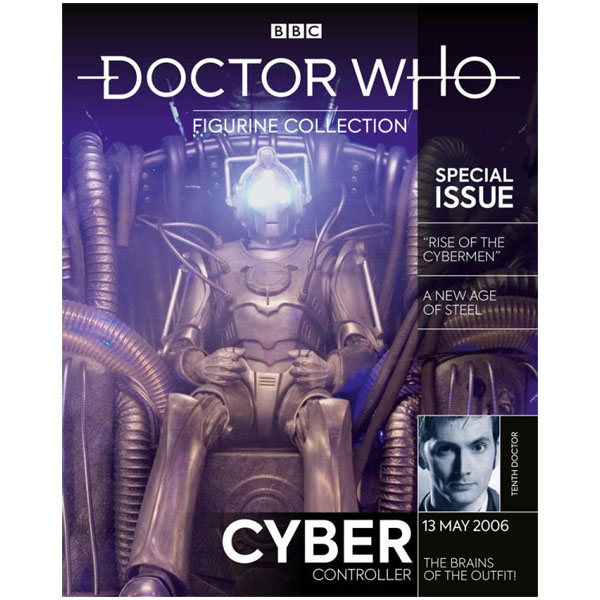 Eaglemoss Doctor Who Cyber-Controller on Throne Figurine
